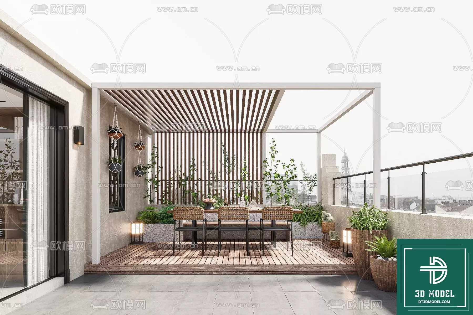 BANCONY 3D MODELS – 046 – PRO