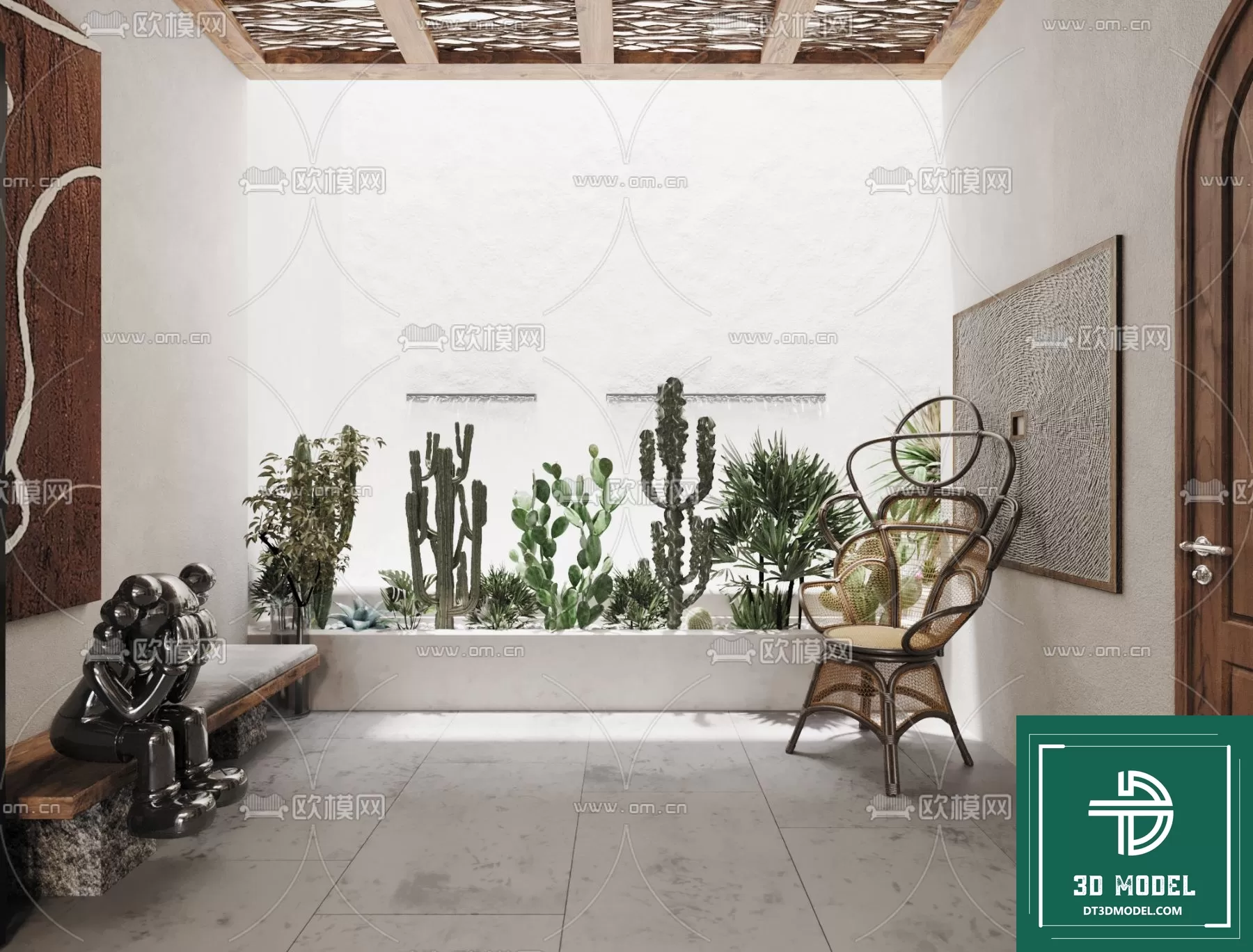 BANCONY 3D MODELS – 047 – PRO