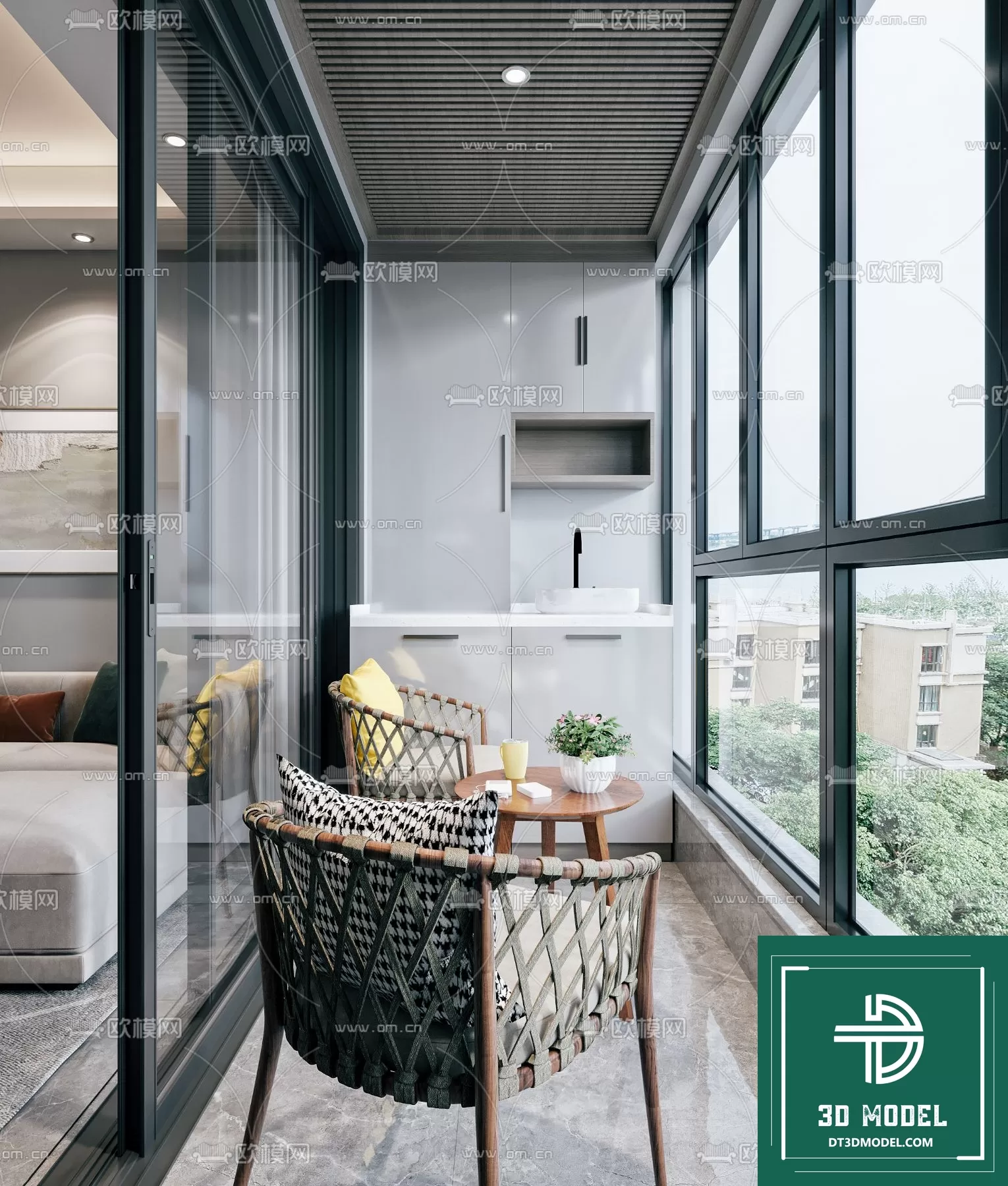 BANCONY 3D MODELS – 048 – PRO