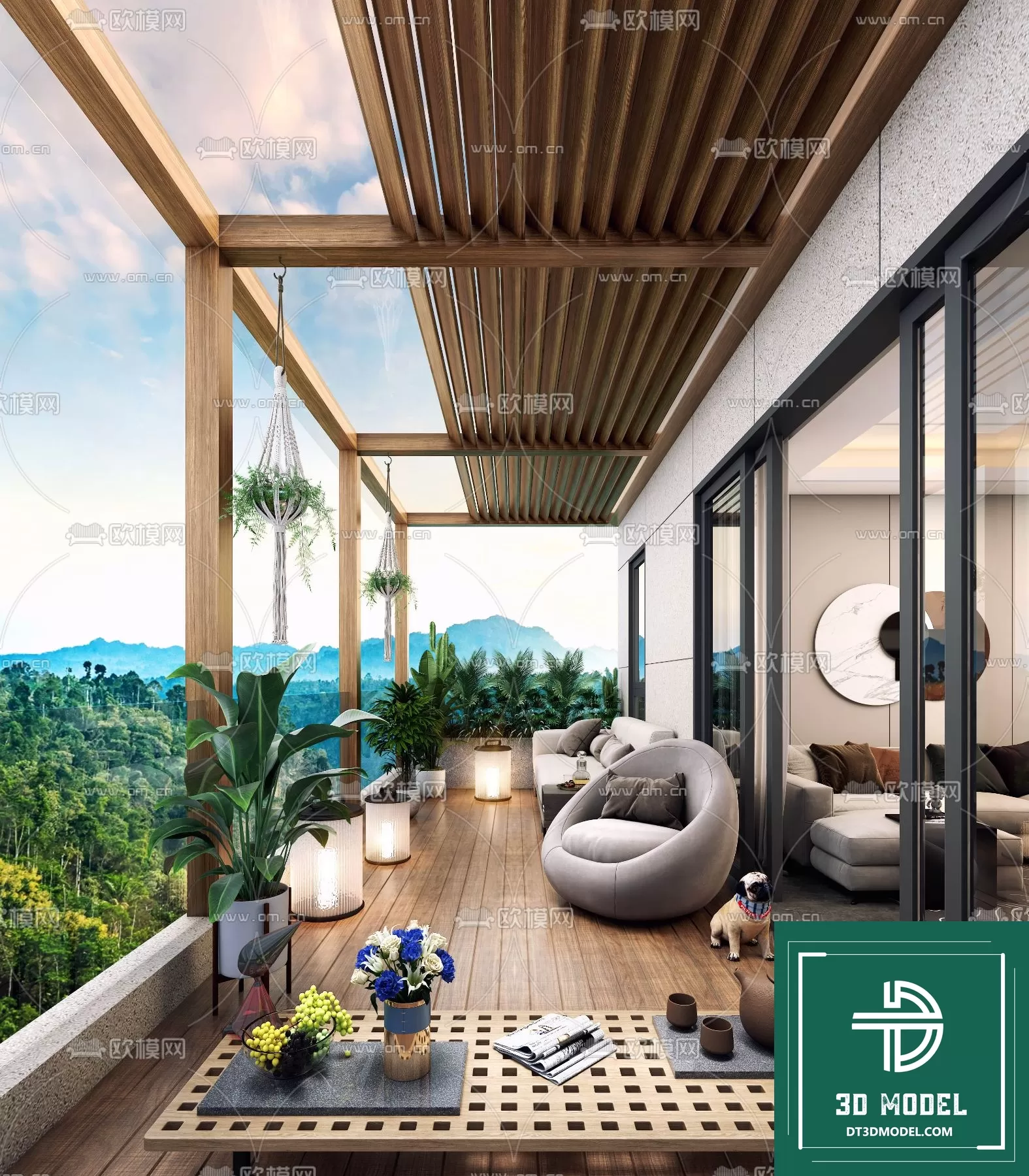 BANCONY 3D MODELS – 050 – PRO