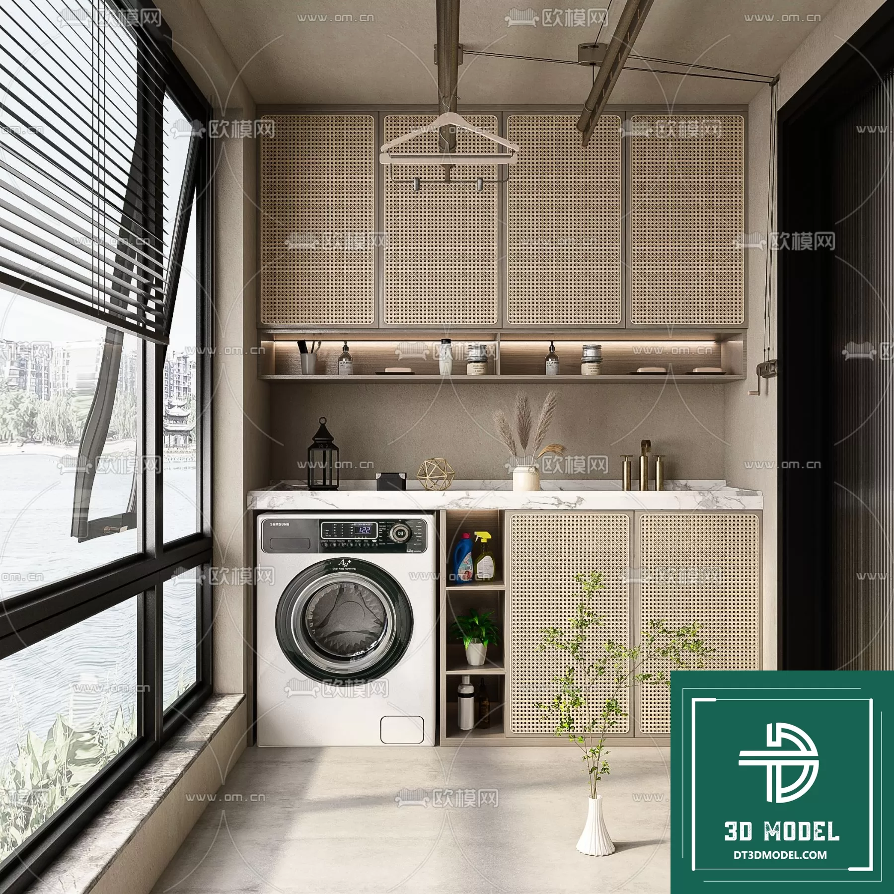 BANCONY 3D MODELS – 051 – PRO