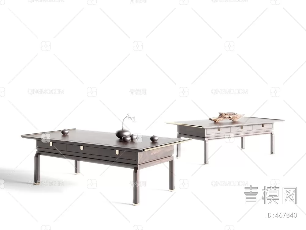 TEA TABLES 3D MODELS – 052 – PRO