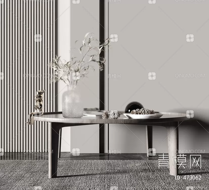 TEA TABLES 3D MODELS – 057 – PRO