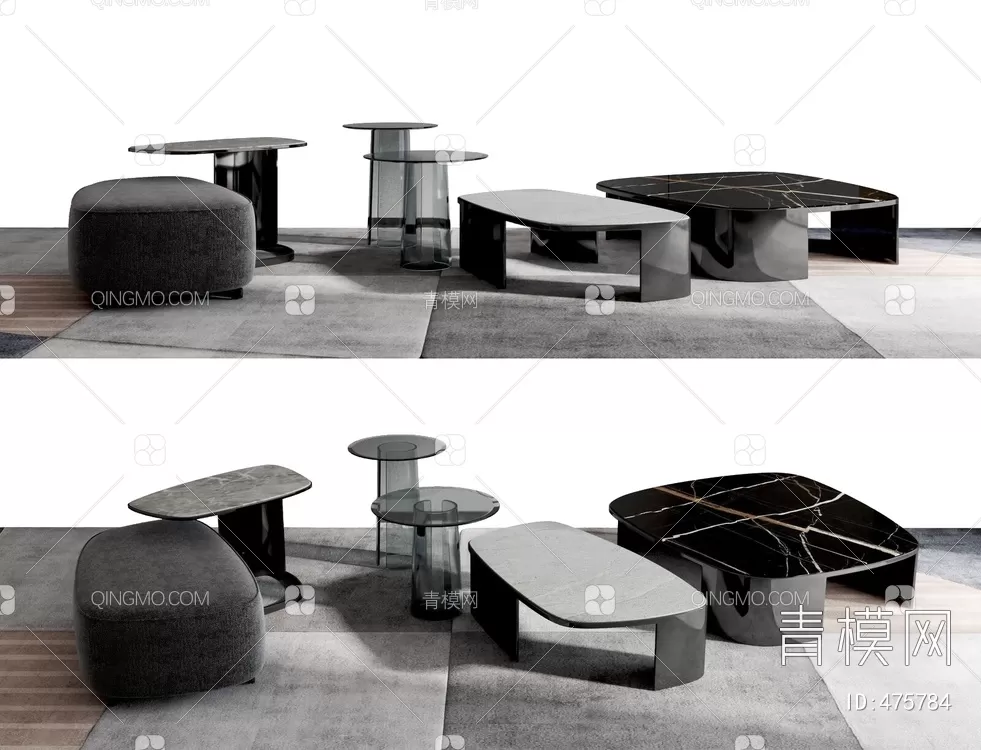 TEA TABLES 3D MODELS – 059 – PRO