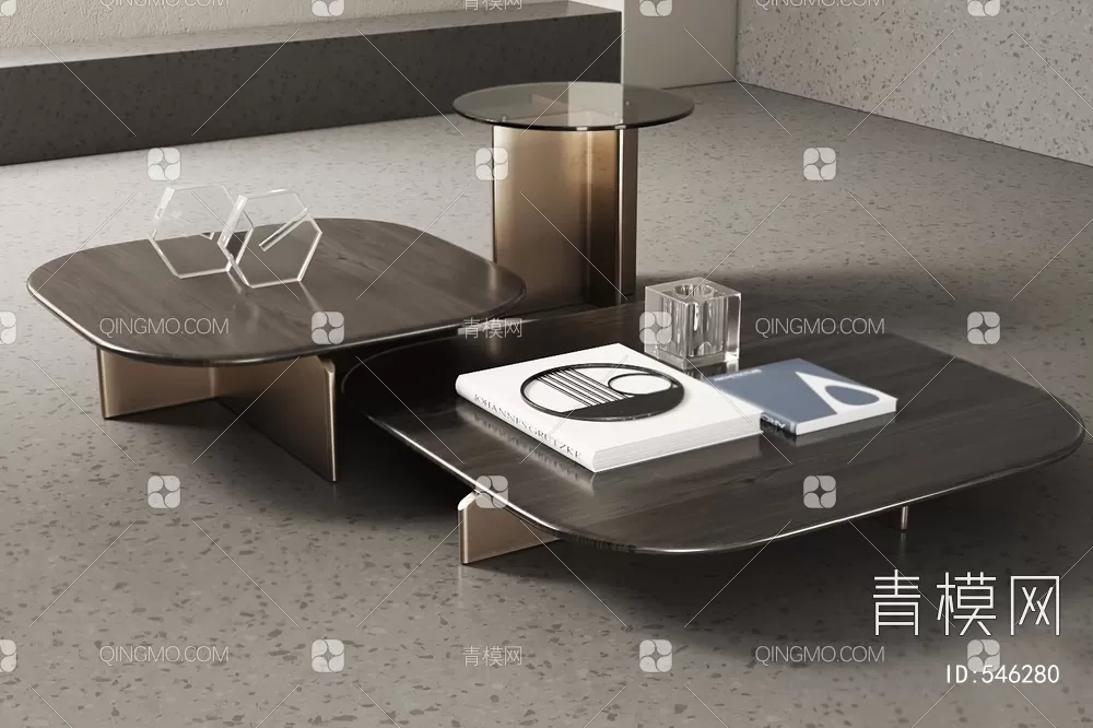 TEA TABLES 3D MODELS – 089 – PRO