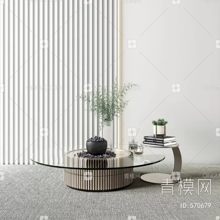 TEA TABLES 3D MODELS – 100 – PRO