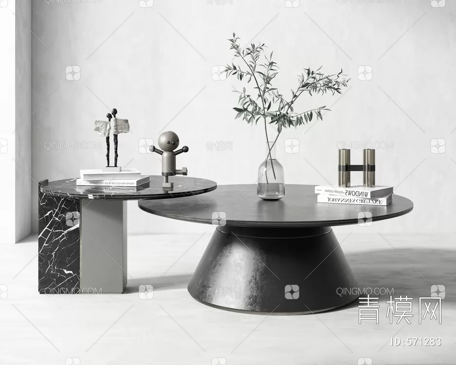 TEA TABLES 3D MODELS – 104 – PRO