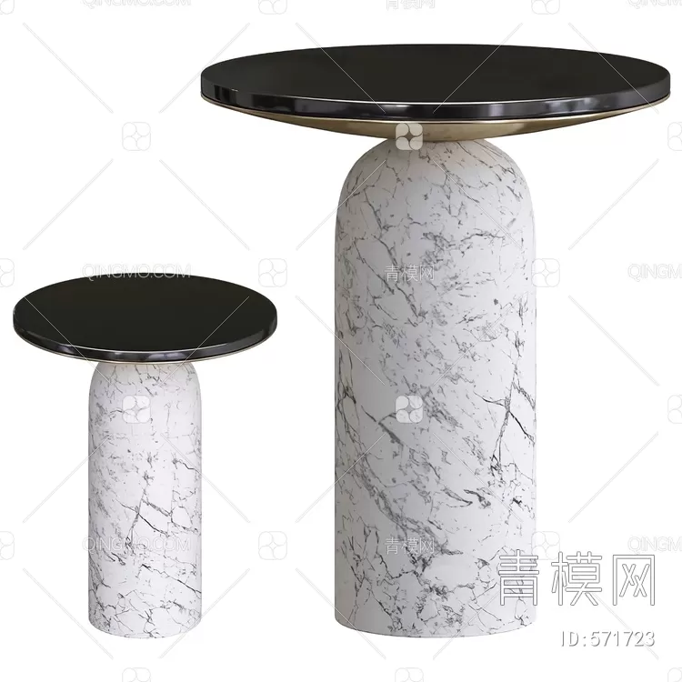 TEA TABLES 3D MODELS – 107 – PRO