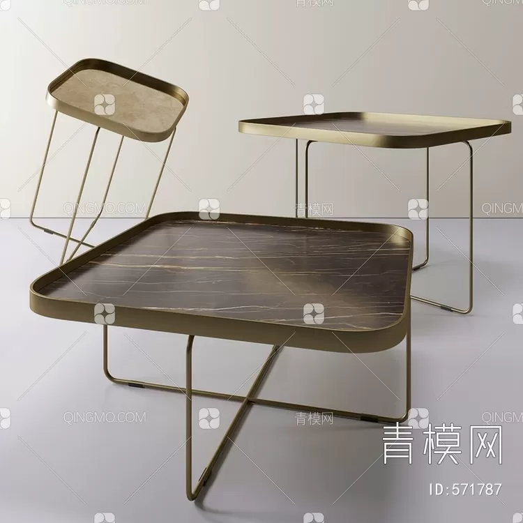 TEA TABLES 3D MODELS – 108 – PRO