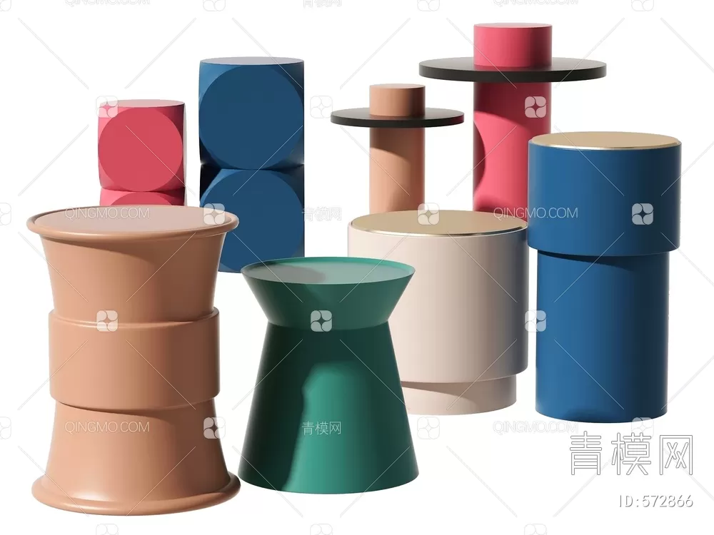 TEA TABLES 3D MODELS – 115 – PRO