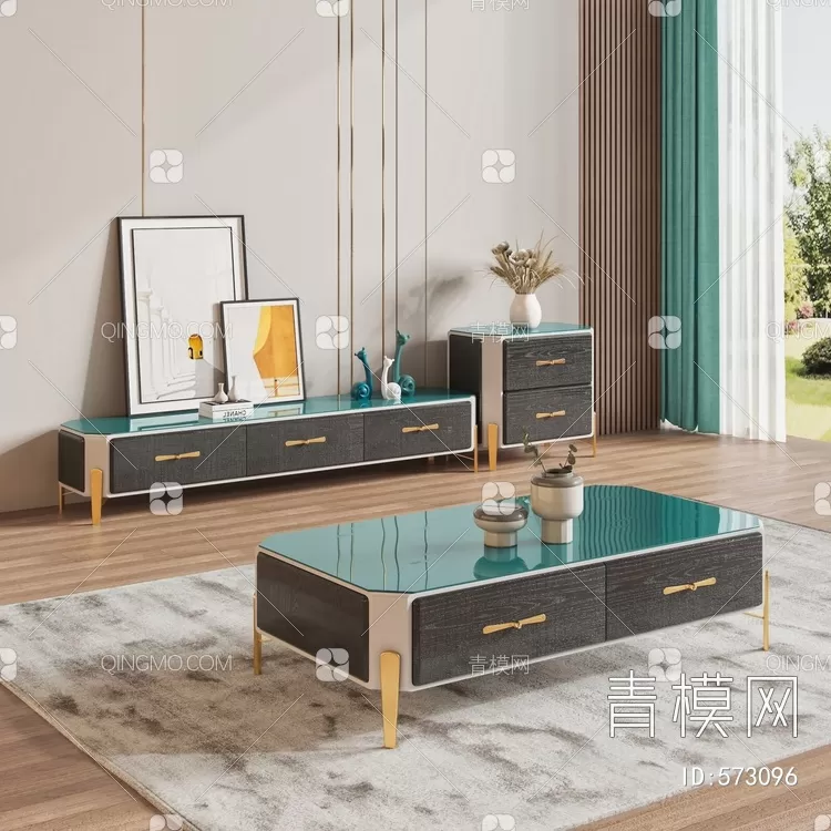 TEA TABLES 3D MODELS – 116 – PRO