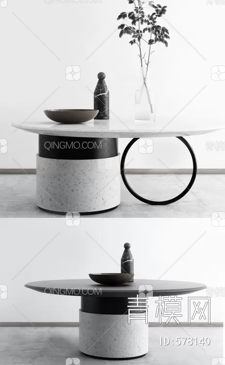 TEA TABLES 3D MODELS – 138 – PRO