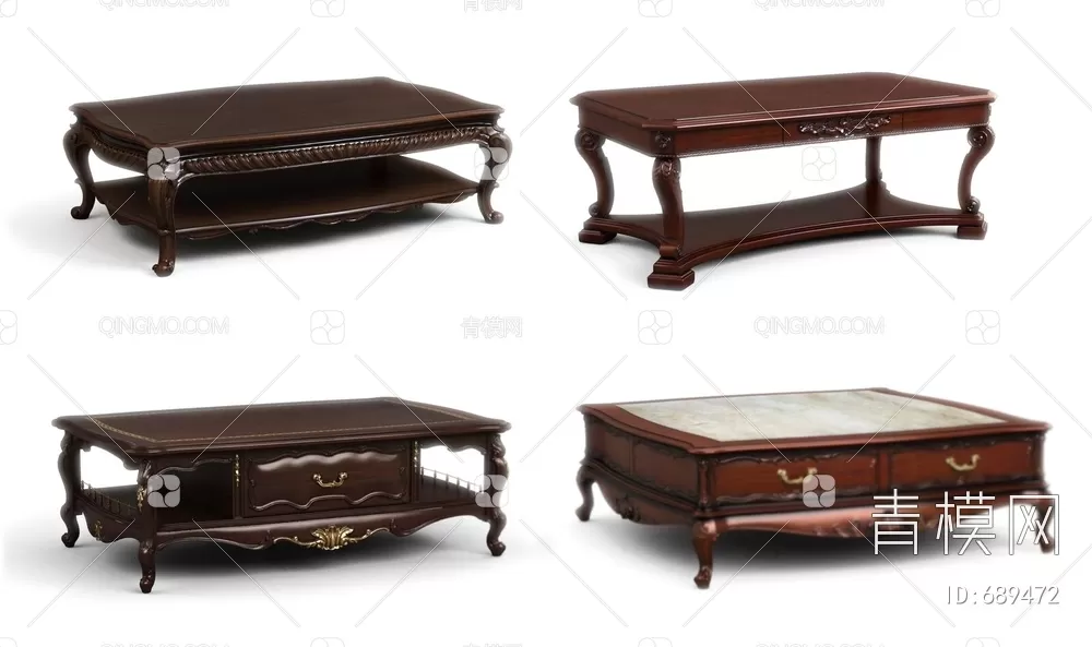 TEA TABLES 3D MODELS – 162 – PRO