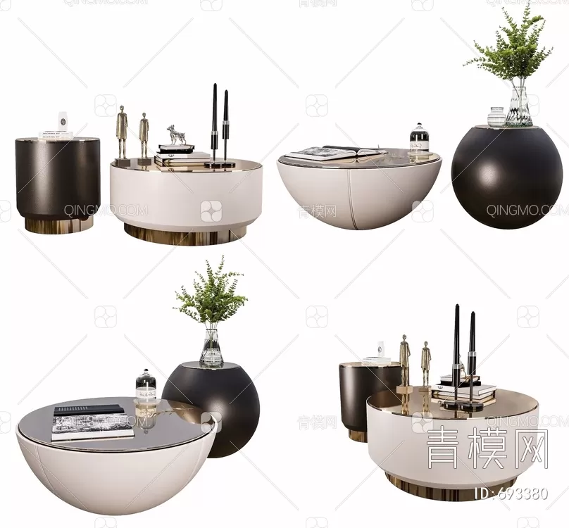 TEA TABLES 3D MODELS – 171 – PRO