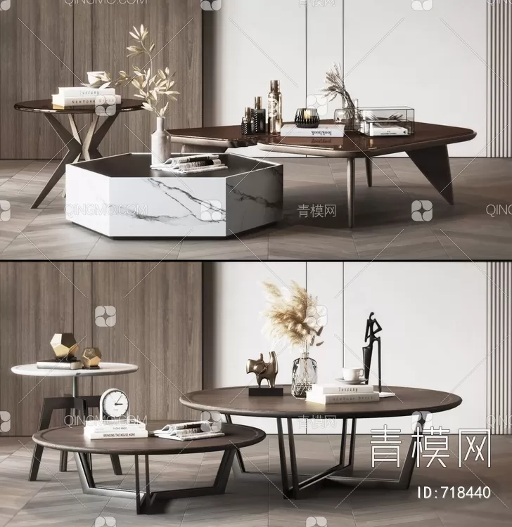 TEA TABLES 3D MODELS – 182 – PRO