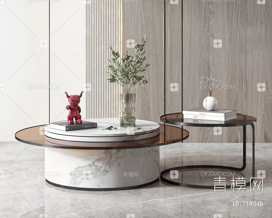 TEA TABLES 3D MODELS – 184 – PRO