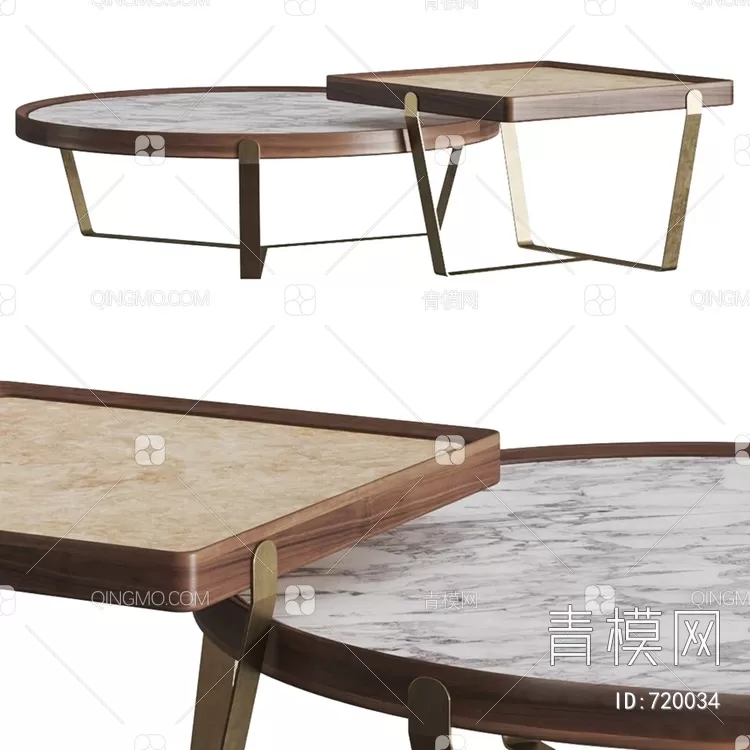 TEA TABLES 3D MODELS – 188 – PRO