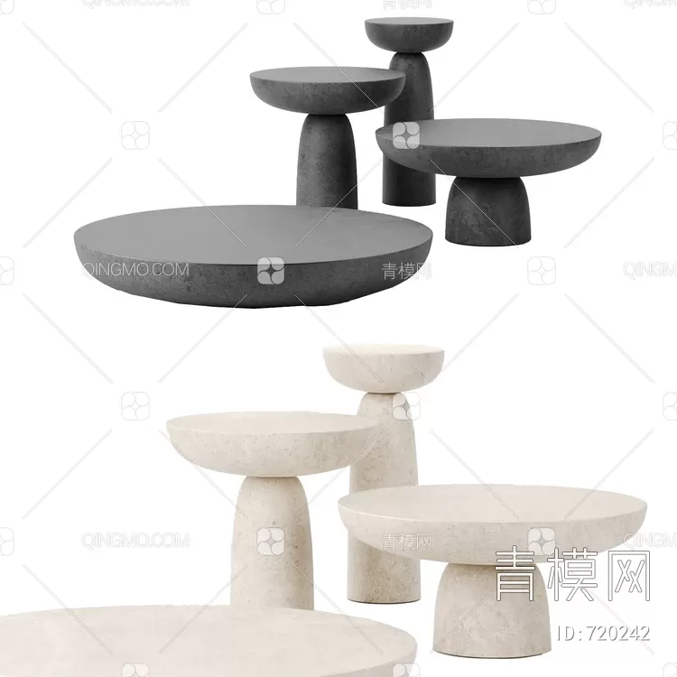 TEA TABLES 3D MODELS – 189 – PRO