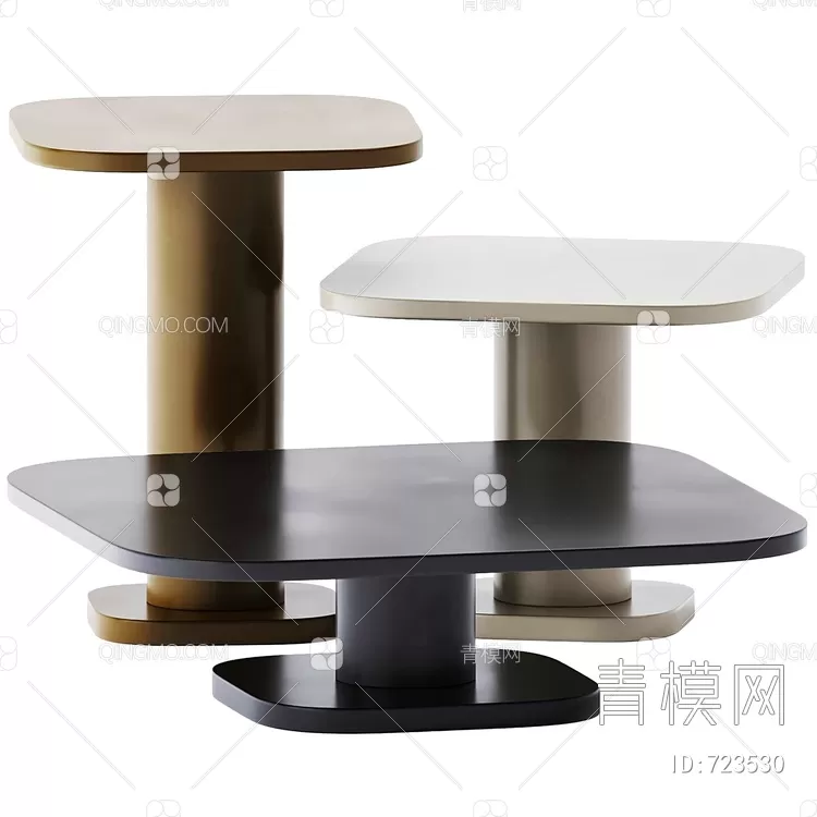 TEA TABLES 3D MODELS – 195 – PRO