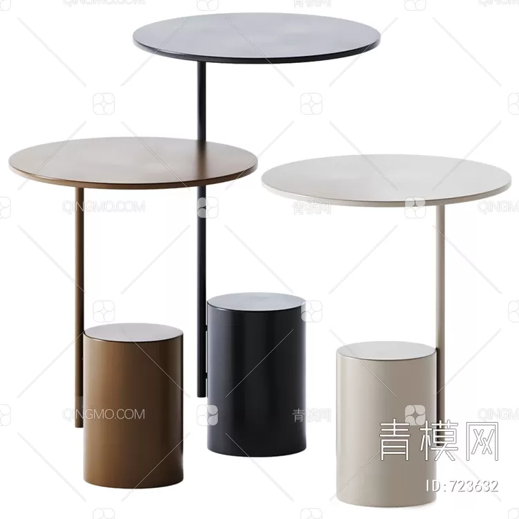 TEA TABLES 3D MODELS – 197 – PRO