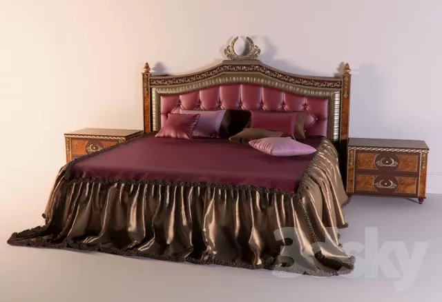 3DSKYMODEL – Bed – 1993