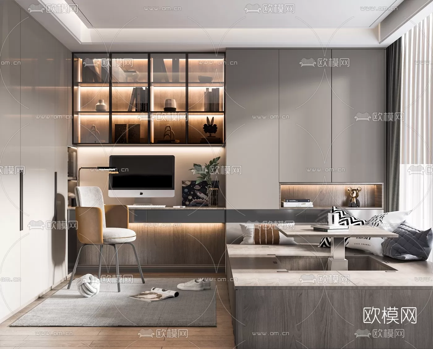 BED FOR KID – 3D MODELS – 001 – PRO