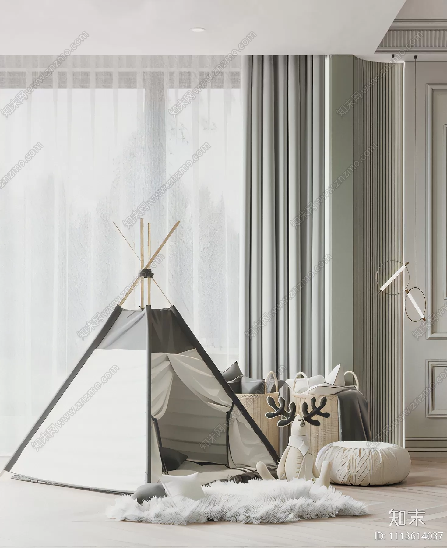 BED FOR KID – 3D MODELS – 015 – PRO