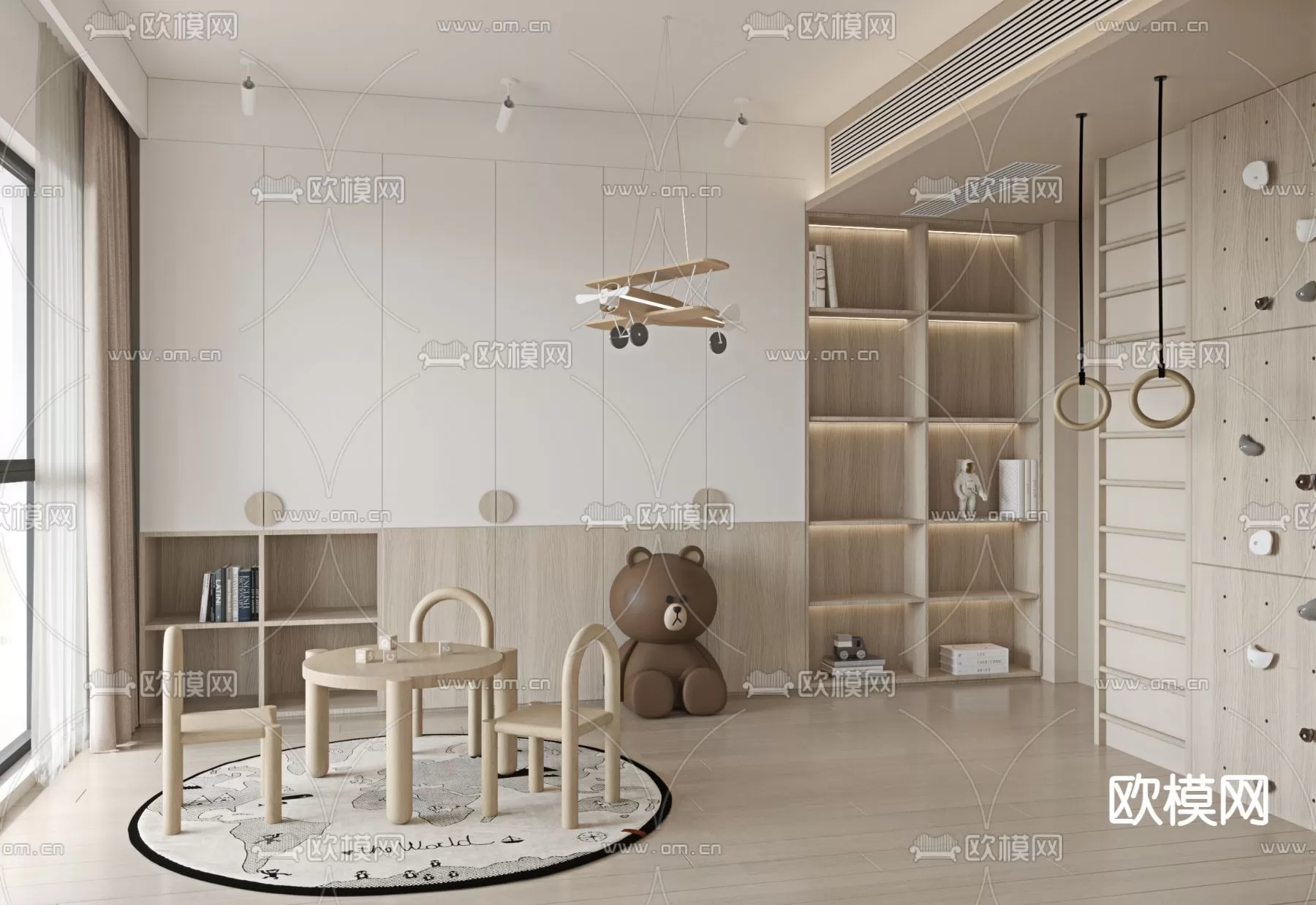 BED FOR KID – 3D MODELS – 017 – PRO