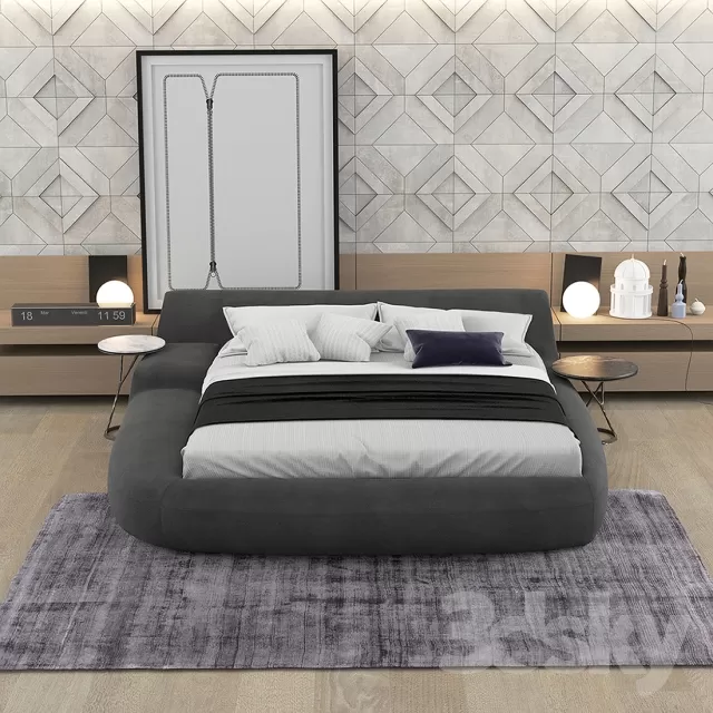 3DSKYMODEL – Bed – 2009