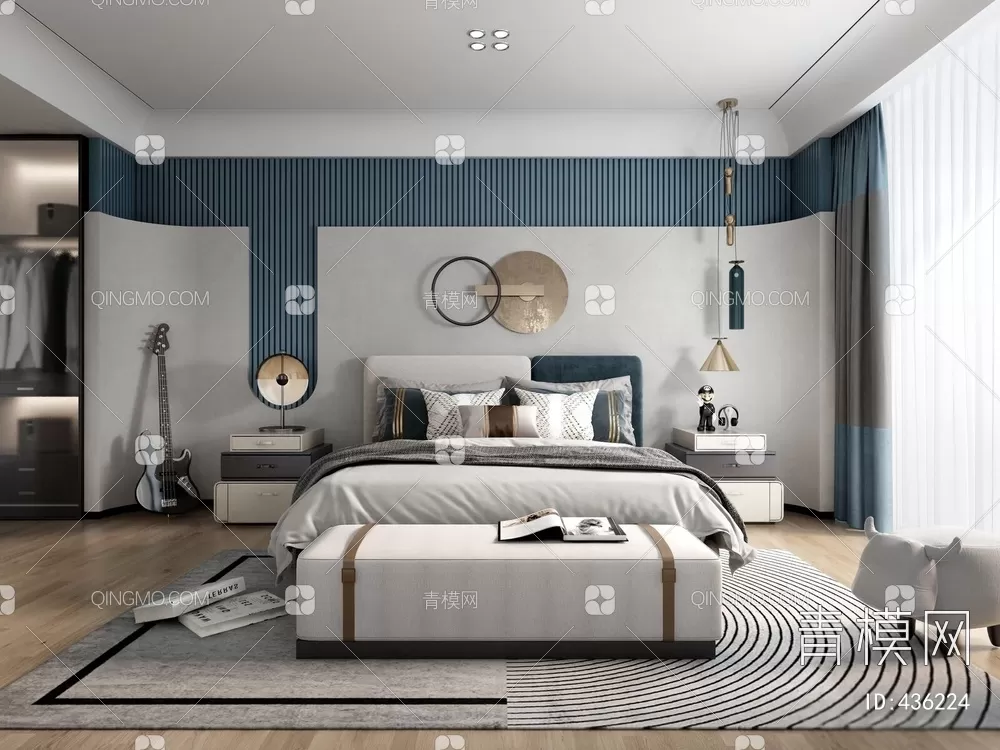 BED FOR KID – 3D MODELS – 083 – PRO