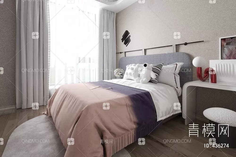 BED FOR KID – 3D MODELS – 100 – PRO