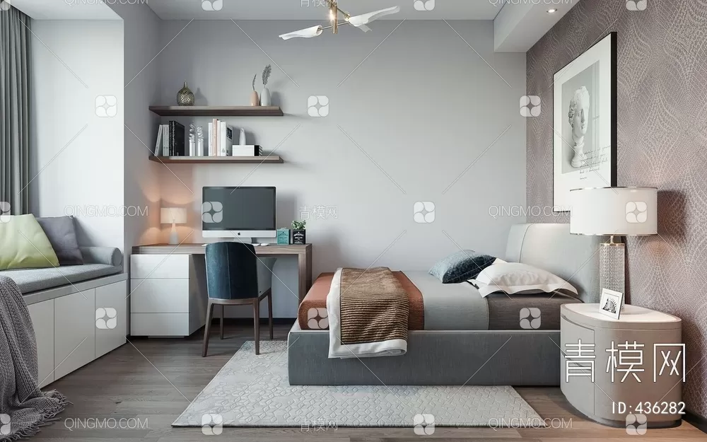 BED FOR KID – 3D MODELS – 102 – PRO