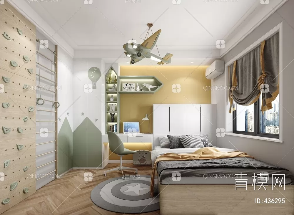 BED FOR KID – 3D MODELS – 106 – PRO