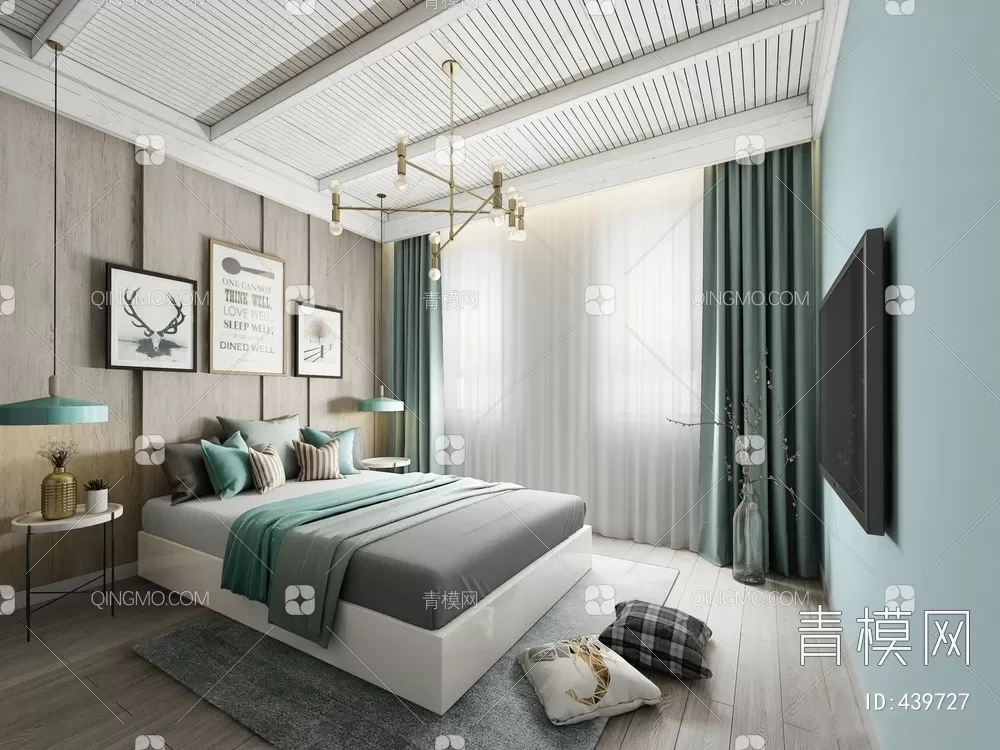 BED FOR KID – 3D MODELS – 108 – PRO