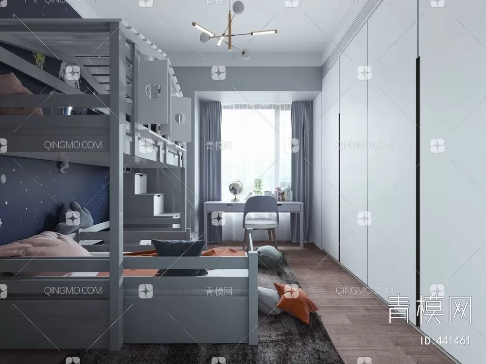 BED FOR KID – 3D MODELS – 109 – PRO