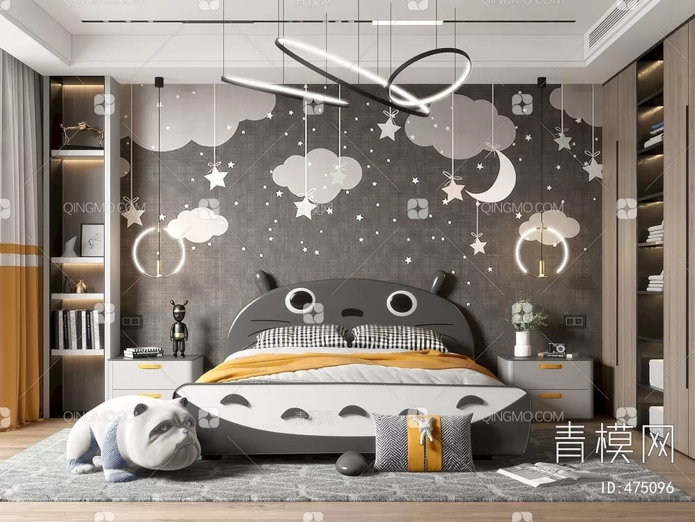 BED FOR KID – 3D MODELS – 123 – PRO