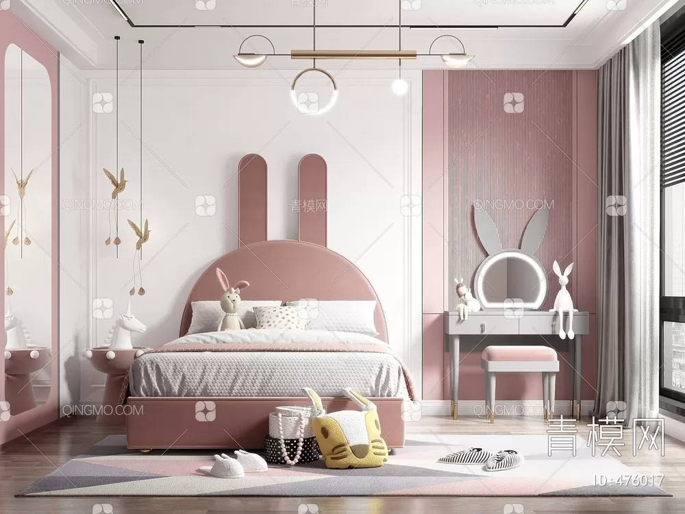 BED FOR KID – 3D MODELS – 134 – PRO