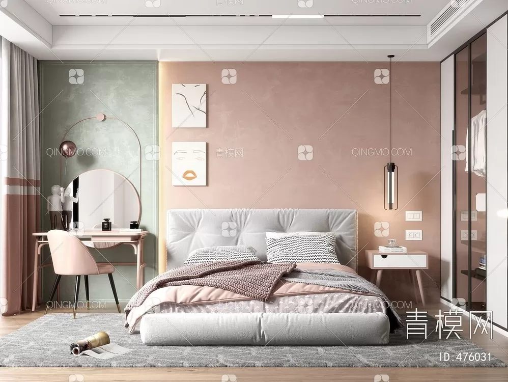 BED FOR KID – 3D MODELS – 142 – PRO