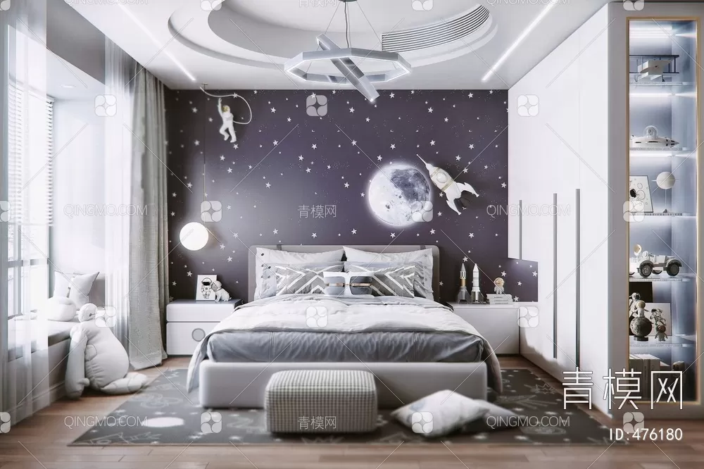 BED FOR KID – 3D MODELS – 144 – PRO