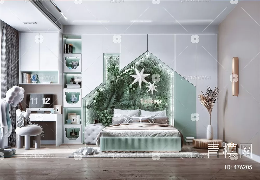 BED FOR KID – 3D MODELS – 145 – PRO