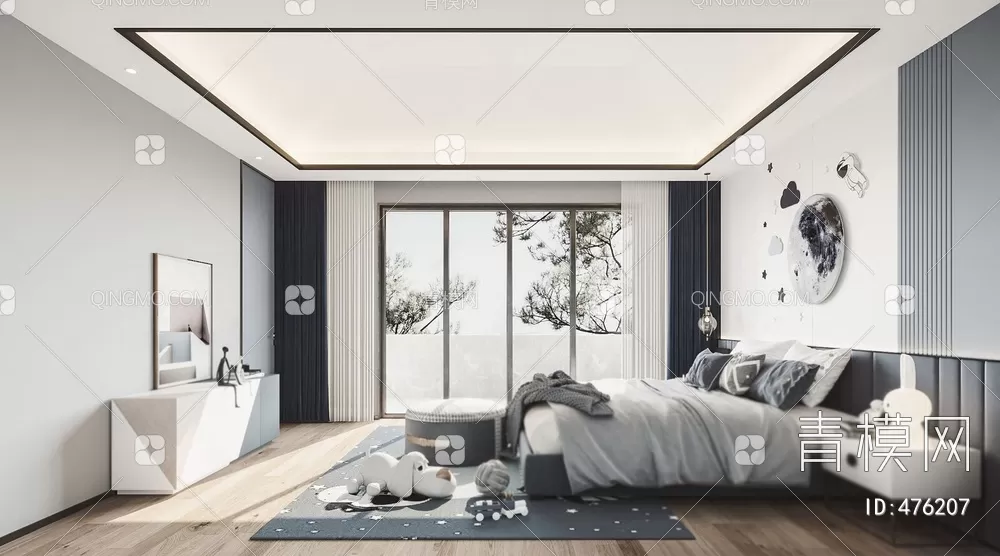 BED FOR KID – 3D MODELS – 147 – PRO