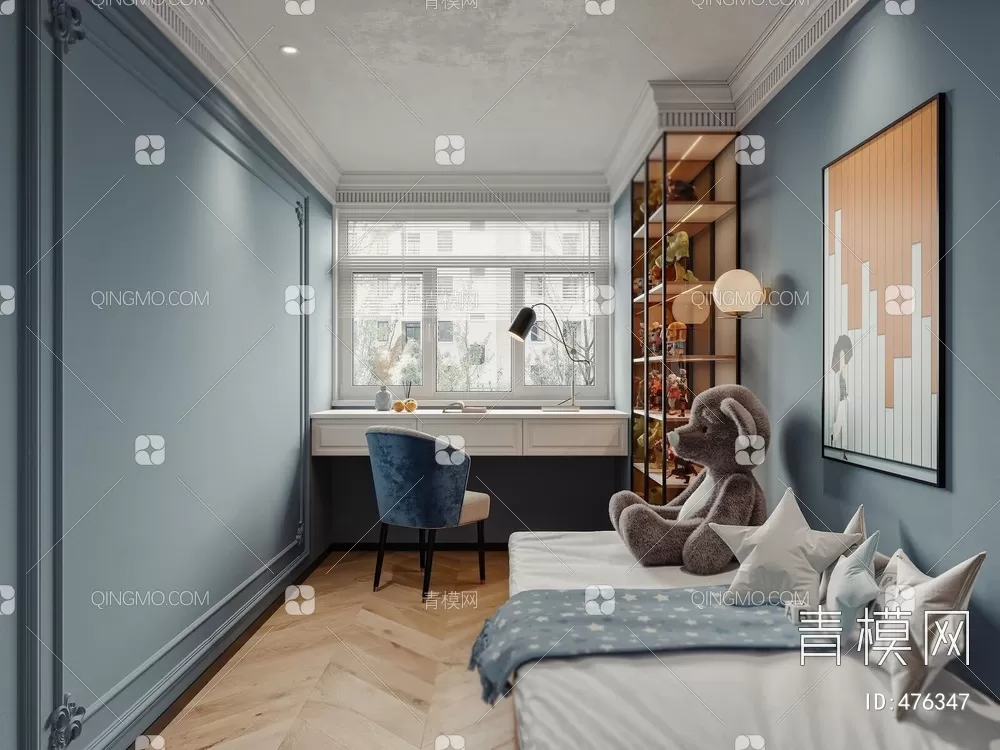 BED FOR KID – 3D MODELS – 152 – PRO