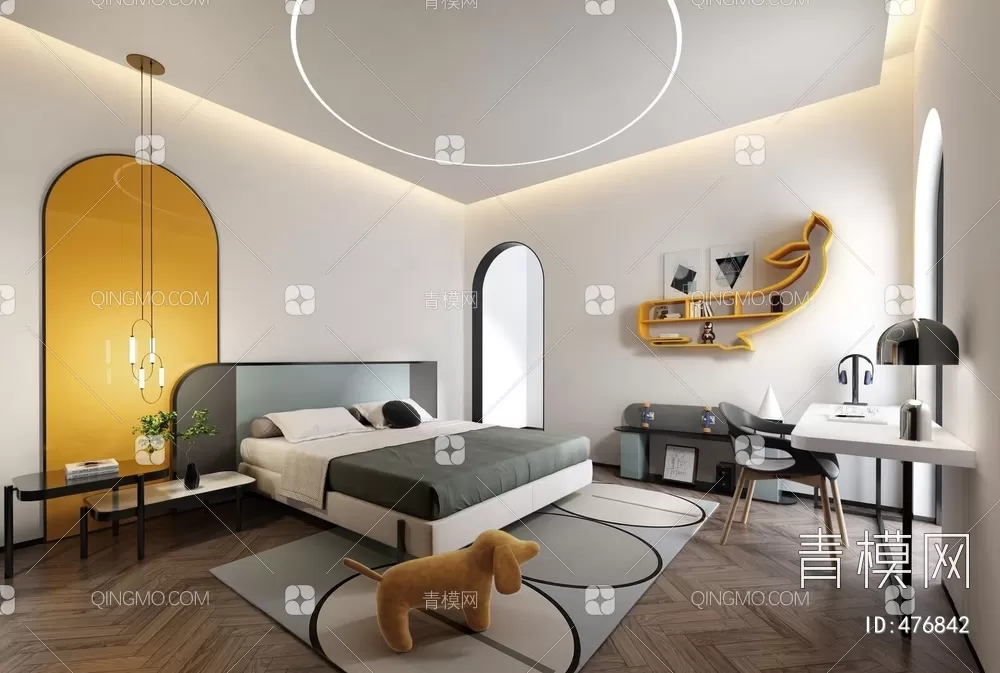 BED FOR KID – 3D MODELS – 157 – PRO