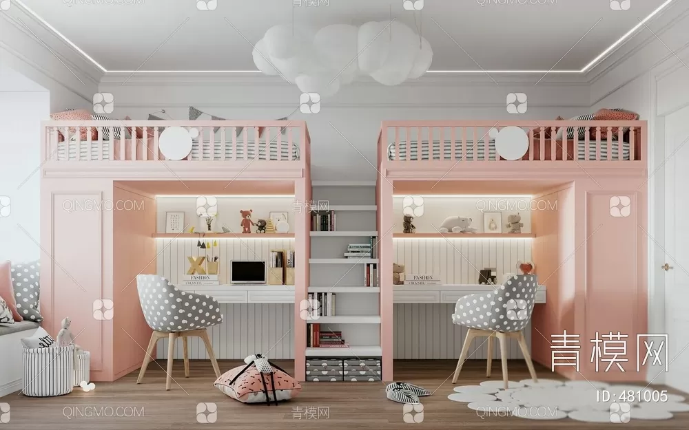 BED FOR KID – 3D MODELS – 168 – PRO