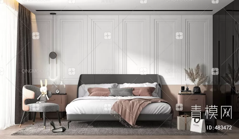 BED FOR KID – 3D MODELS – 180 – PRO