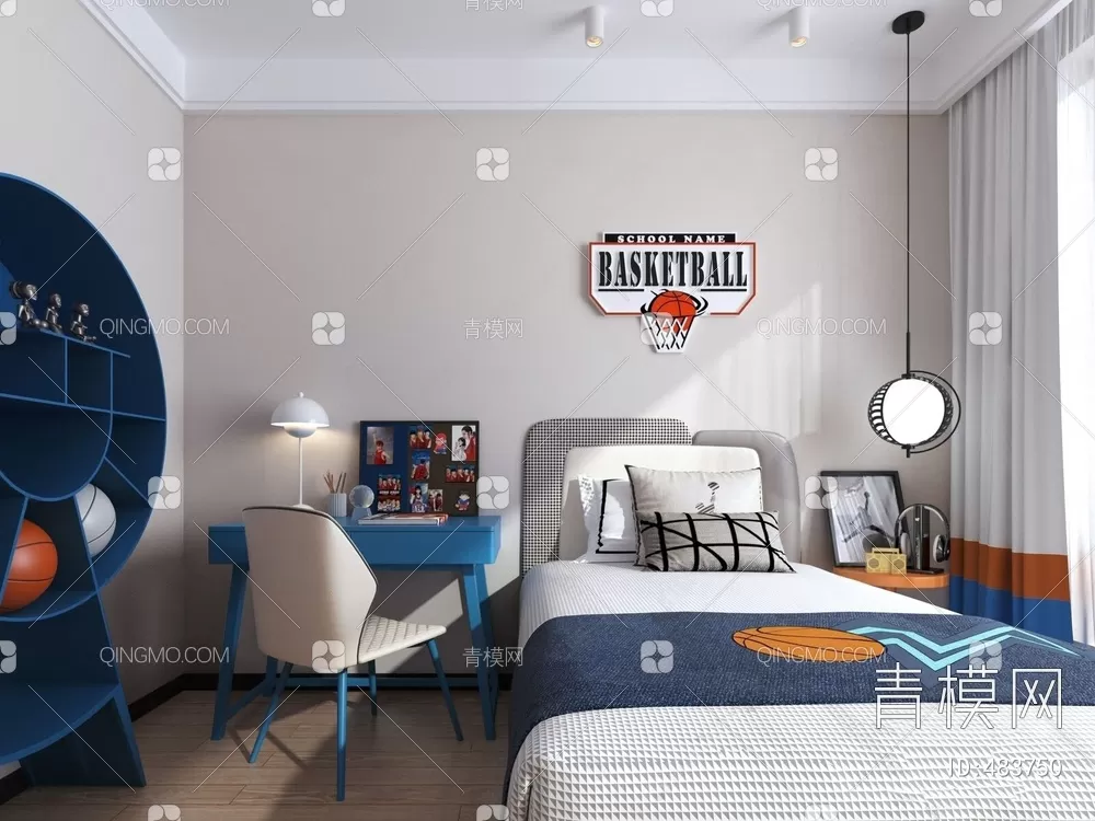 BED FOR KID – 3D MODELS – 182 – PRO