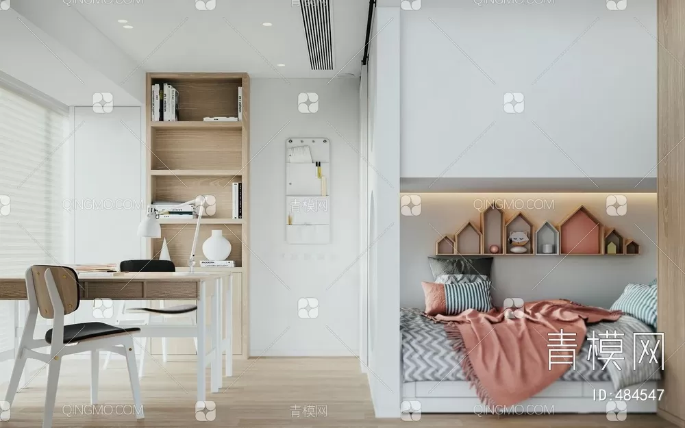 BED FOR KID – 3D MODELS – 185 – PRO