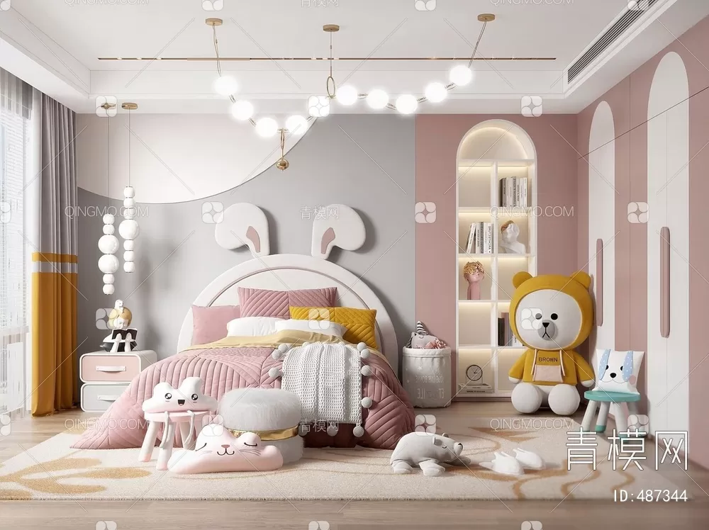 BED FOR KID – 3D MODELS – 193 – PRO