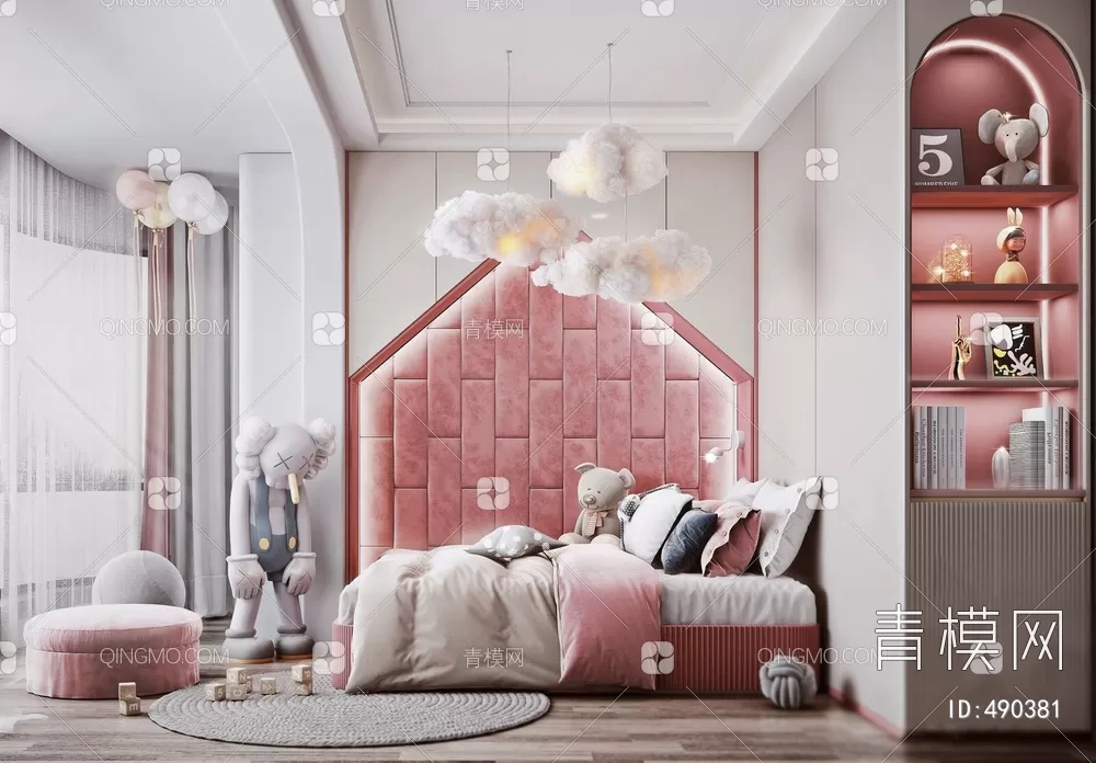 BED FOR KID – 3D MODELS – 205 – PRO