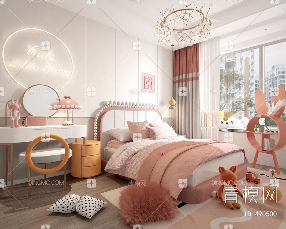 BED FOR KID – 3D MODELS – 206 – PRO